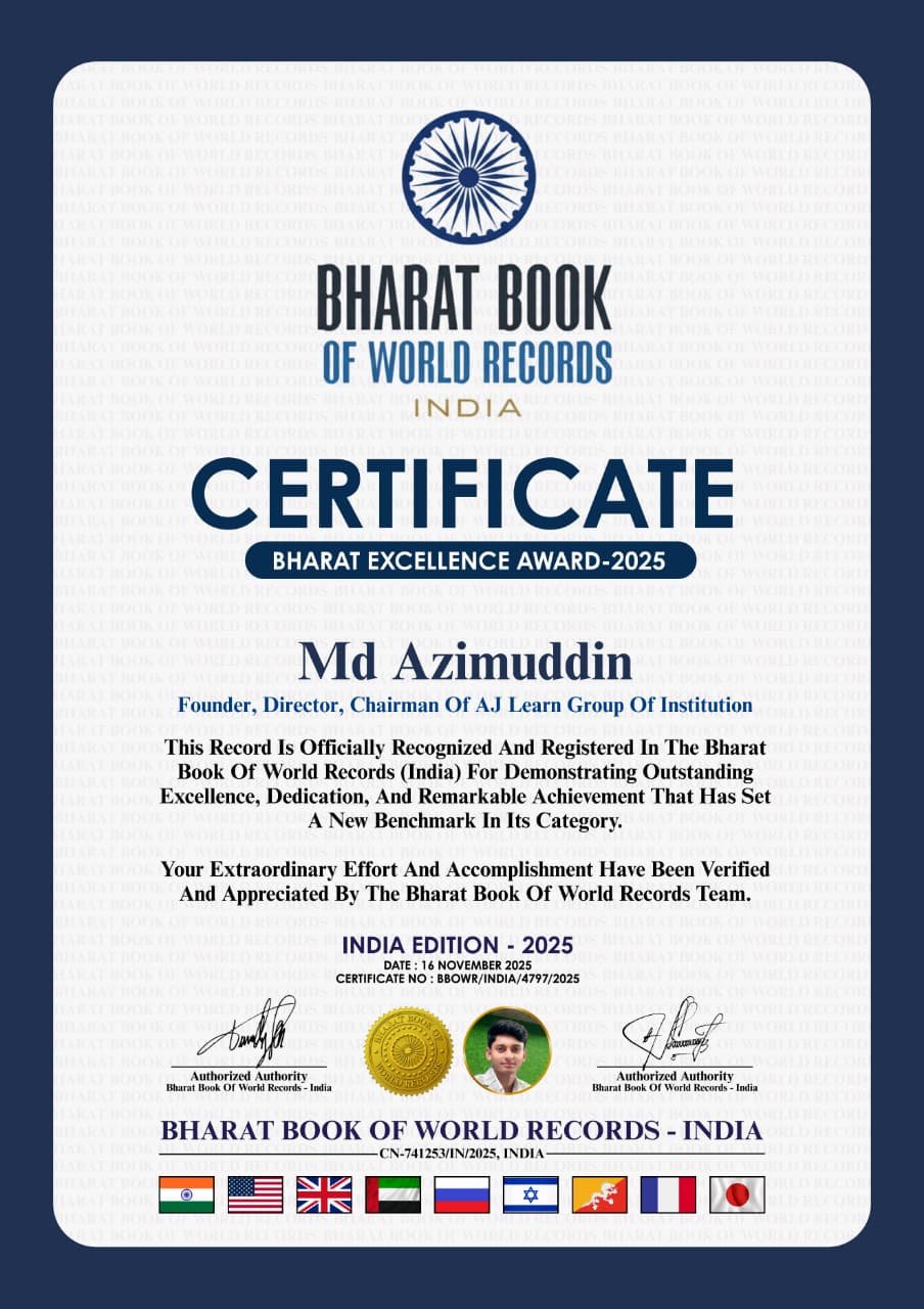 BHARAT EXCELLENCE AWARD 2025