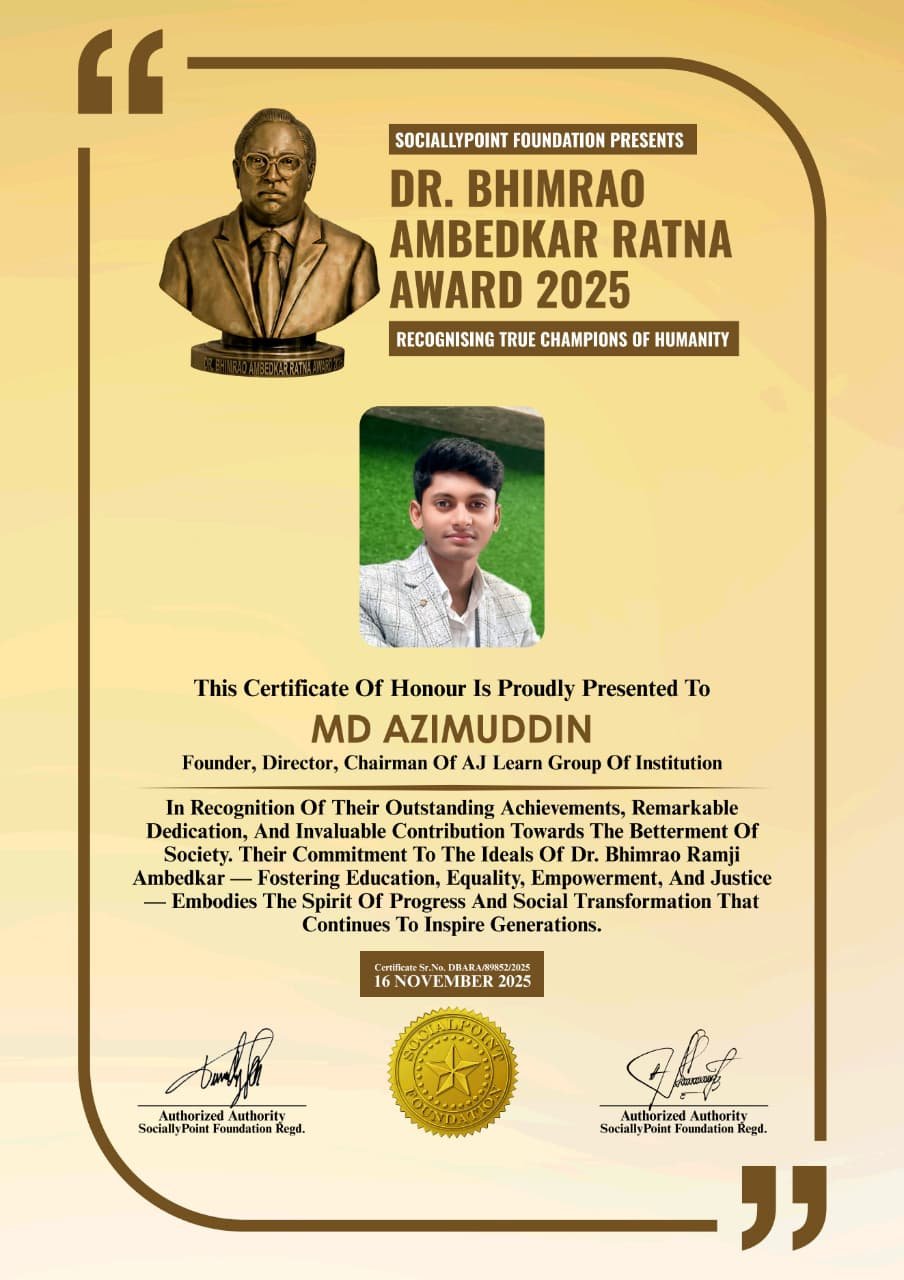 DR. B. A. RATNA AWARD 2025